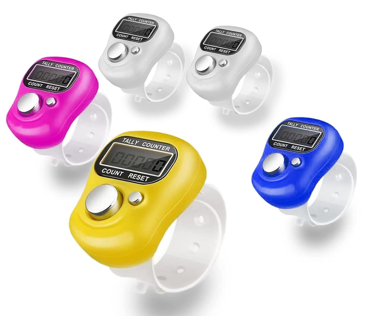 π± GadgetsGully Jap Counter Ring β Digital Mantra Clicker with LED π±
